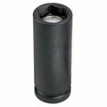 Eagle Tool Us Grey Pneumatic 0.5 in. Drive x 17 mm Magnetic Deep Socket GY2017MDG